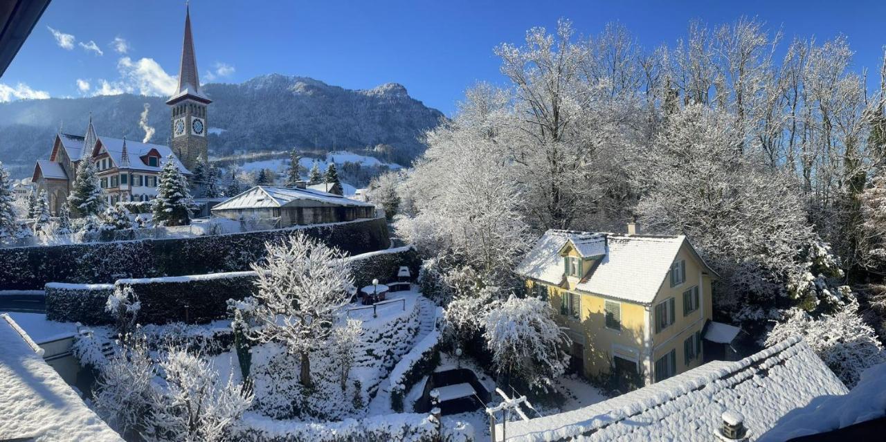 Cozy Boutique Apartment At Mt. Rigi Goldau Luaran gambar